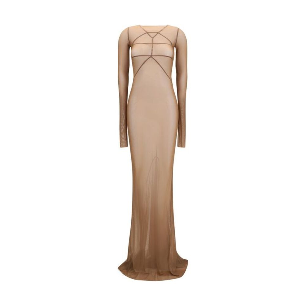 Rick Owens Brown Polyamide Casual Women's Dress